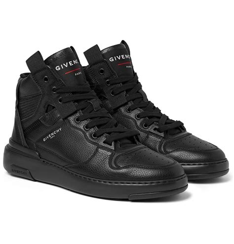 givenchy print sneakers|givenchy wing high top sneakers.